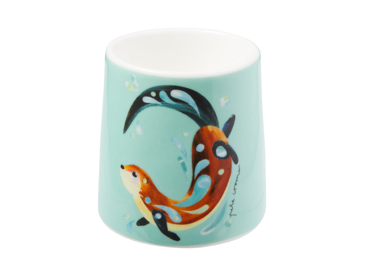 MW Pete Cromer Woodland Creatures Egg Cup Otter