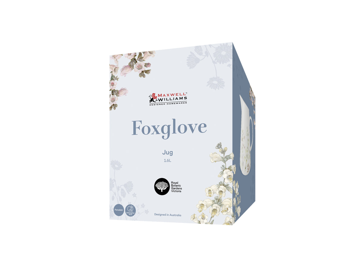 MW Royal Botanic Gardens Foxglove Jug 1.6L Gift Boxed