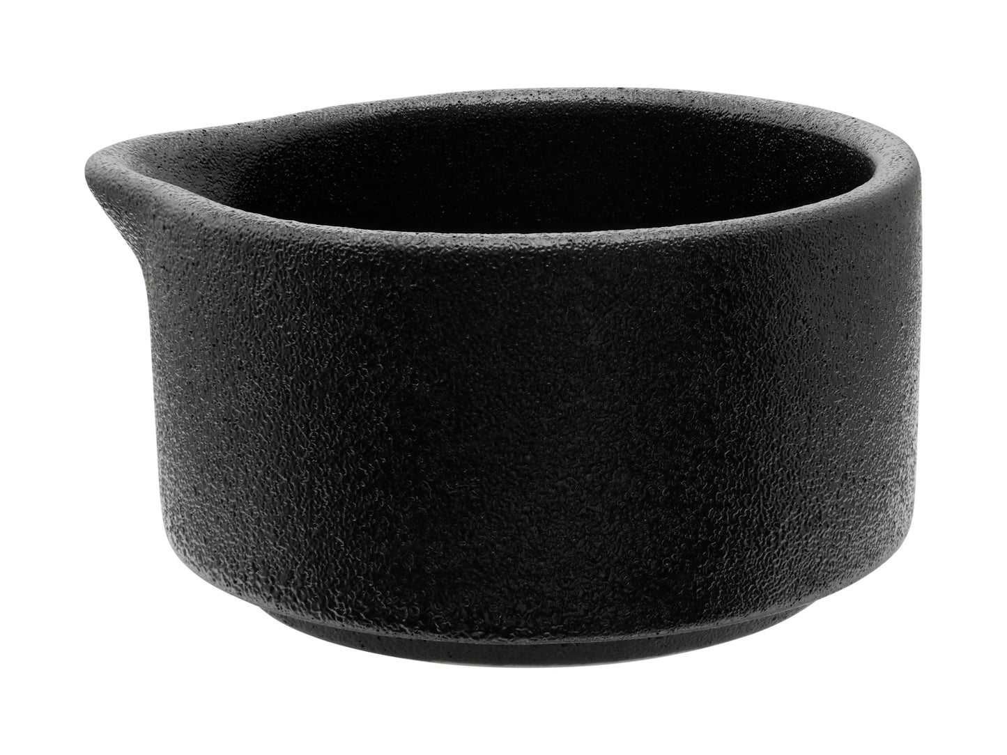 MW Caviar Sauce Dish/Pourer 80ML Black