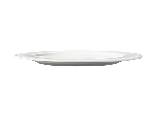 MW White Basics Diamonds Rim Entree Plate 23cm