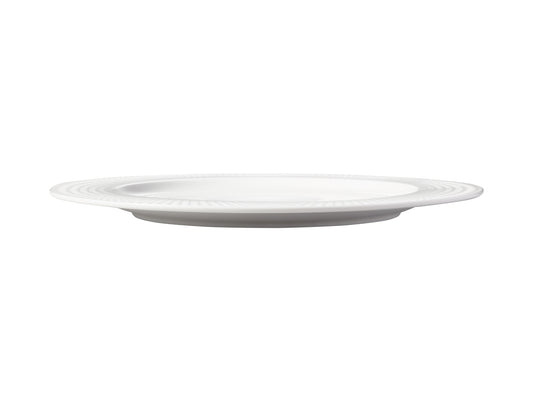 MW White Basics Diamonds Rim Dinner Plate 27cm
