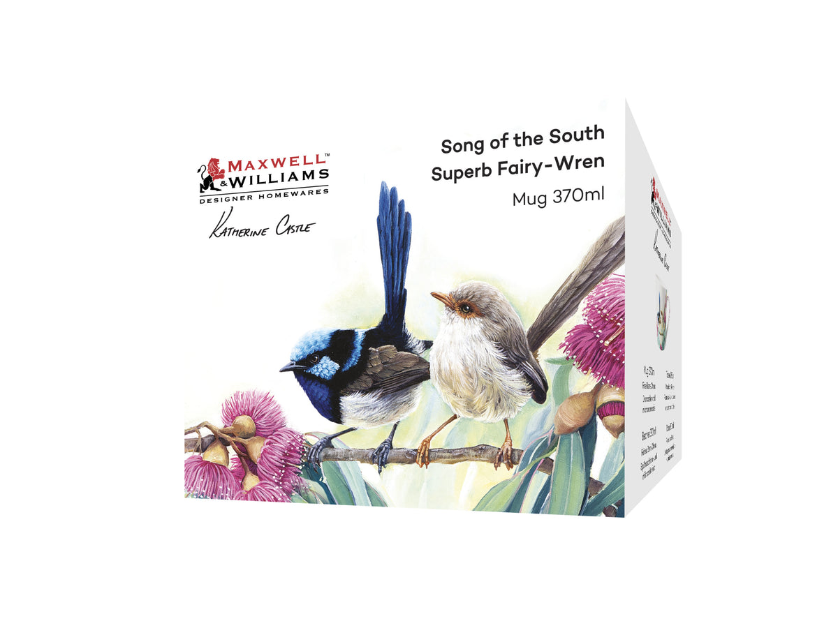 MW Katherine Castle Song of the South Mug 370ML Superb Fairy-wrens Gift Boxed
