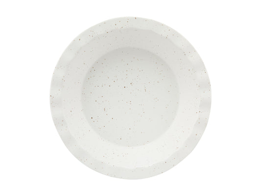 Maxwell & Williams Speckle Fluted Pie Dish 25x4.5cm Cream Gift Boxed