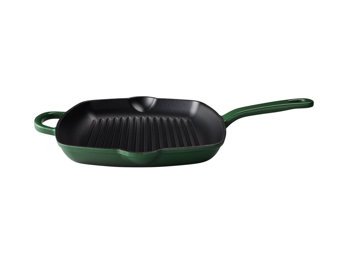 MW Cast Iron Grill pan English Racing Green 26cm Gift Boxed