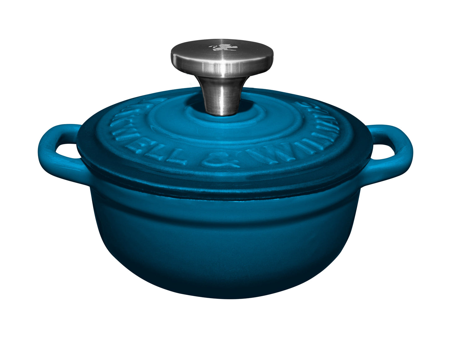 Maxwell & Williams Cast Iron Cocotte Midnight Blue 9.5cm Gift Boxed