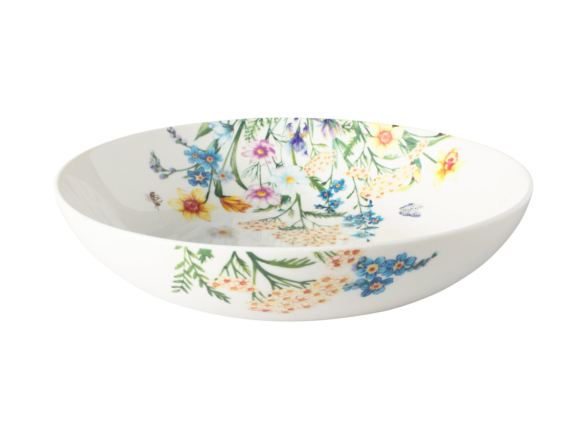 MW Fluttering Meadow Round Serving Bowl 28x7cm Gift Boxed