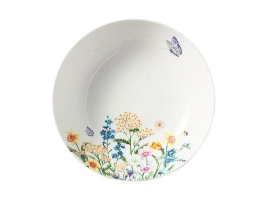 MW Fluttering Meadow Round Serving Bowl 28x7cm Gift Boxed
