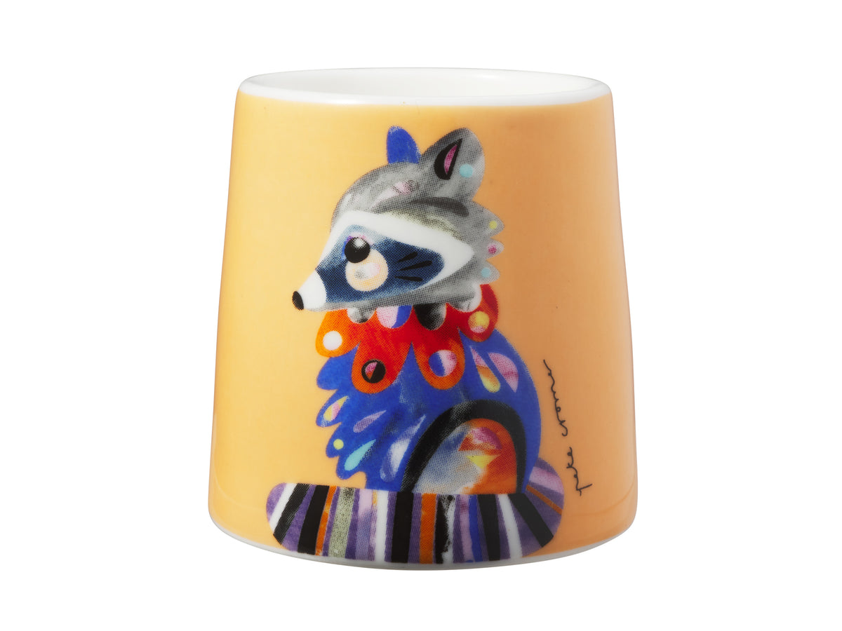 MW Pete Cromer Woodland Creatures Egg Cup Racoon
