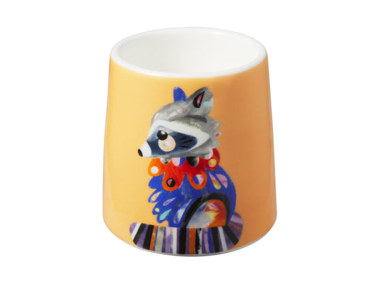 MW Pete Cromer Woodland Creatures Egg Cup Racoon