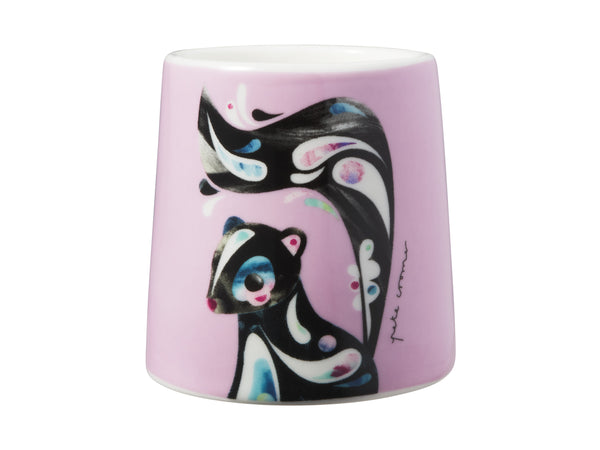 MW Pete Cromer Woodland Creatures Egg Cup Skunk