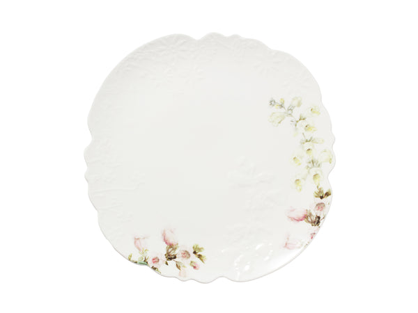 MW Royal Botanic Gardens Foxglove Scallop Platter 32cm Gift Boxed