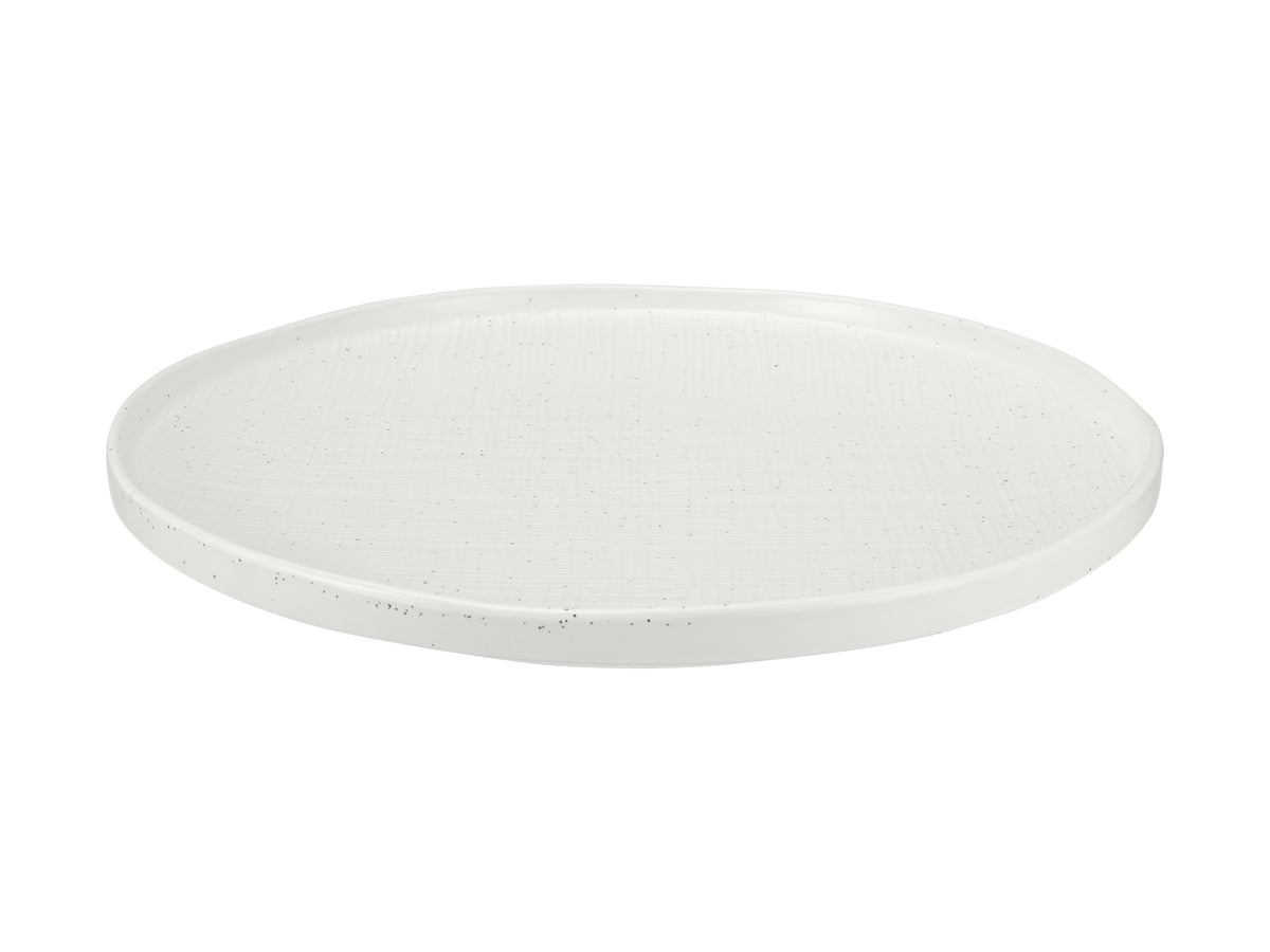 Maxwell & Williams Onni High Rim Side Plate 21cm Speckle White