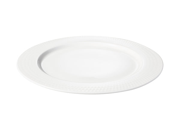 MW White Basics Diamonds Rim Entree Plate 23cm