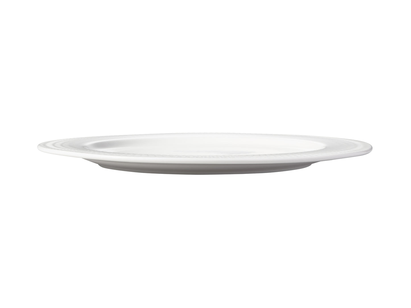 MW White Basics Diamonds Rim Entree Plate 23cm