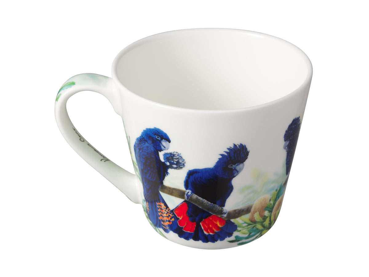 MW Katherine Castle Song of the South Mug 370ML Black Cockatoo Gift Boxed