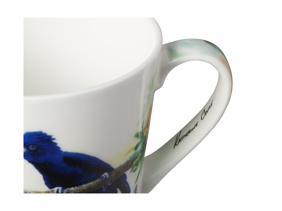 MW Katherine Castle Song of the South Mug 370ML Black Cockatoo Gift Boxed