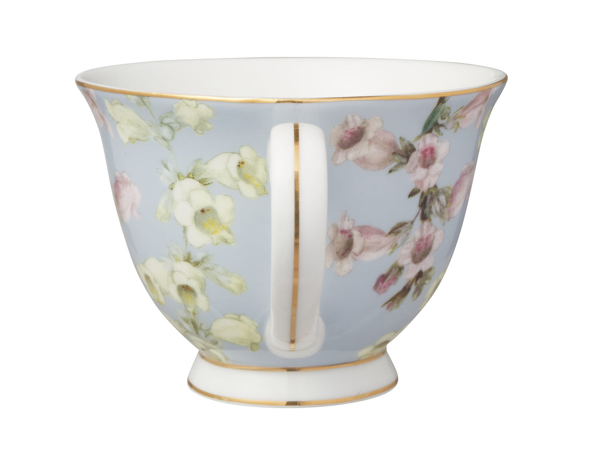 MW Royal Botanic Gardens Foxglove Footed Cup & Saucer 200ML Gift Boxed