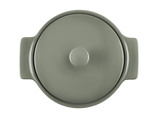 Maxwell & Williams Indulgence Round Casserole 3L Sage Gift Boxed