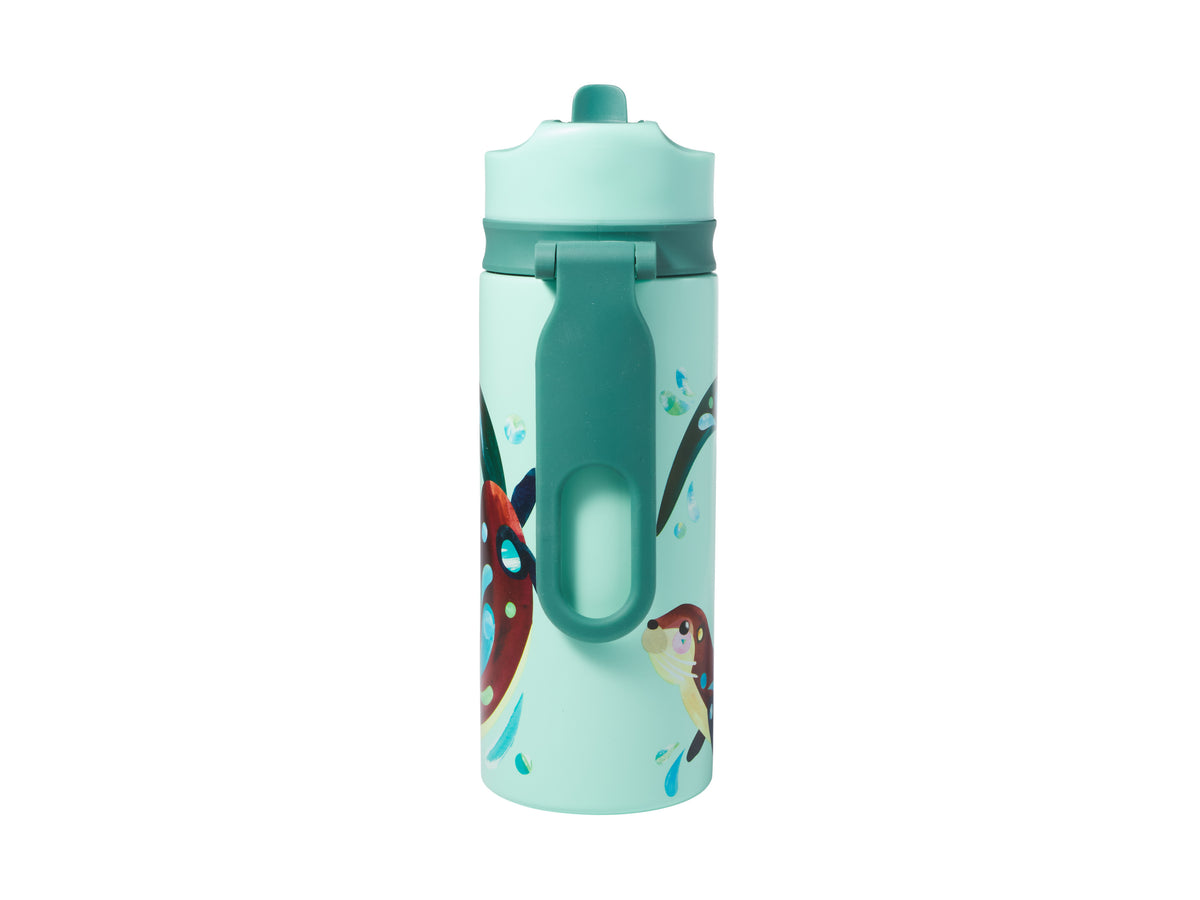 MW Pete Cromer Woodland Creatures Double Wall Insulated Bottle 500ML Otter