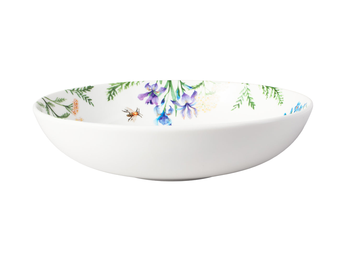 MW Fluttering Meadow Coupe Shallow Bowl 20x5cm