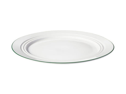MW White Basics Edge Rim Entree Plate 23cm