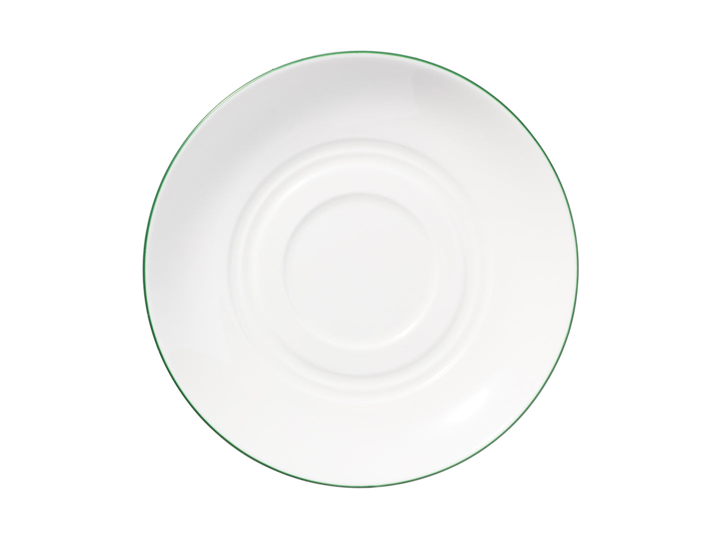 MW White Basics Edge Cup & Saucer 260ML
