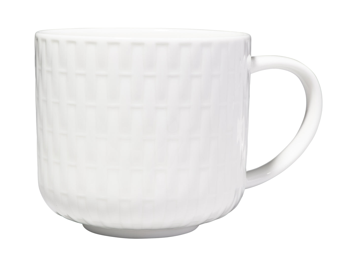MW White Basics Mug 440ML Weave