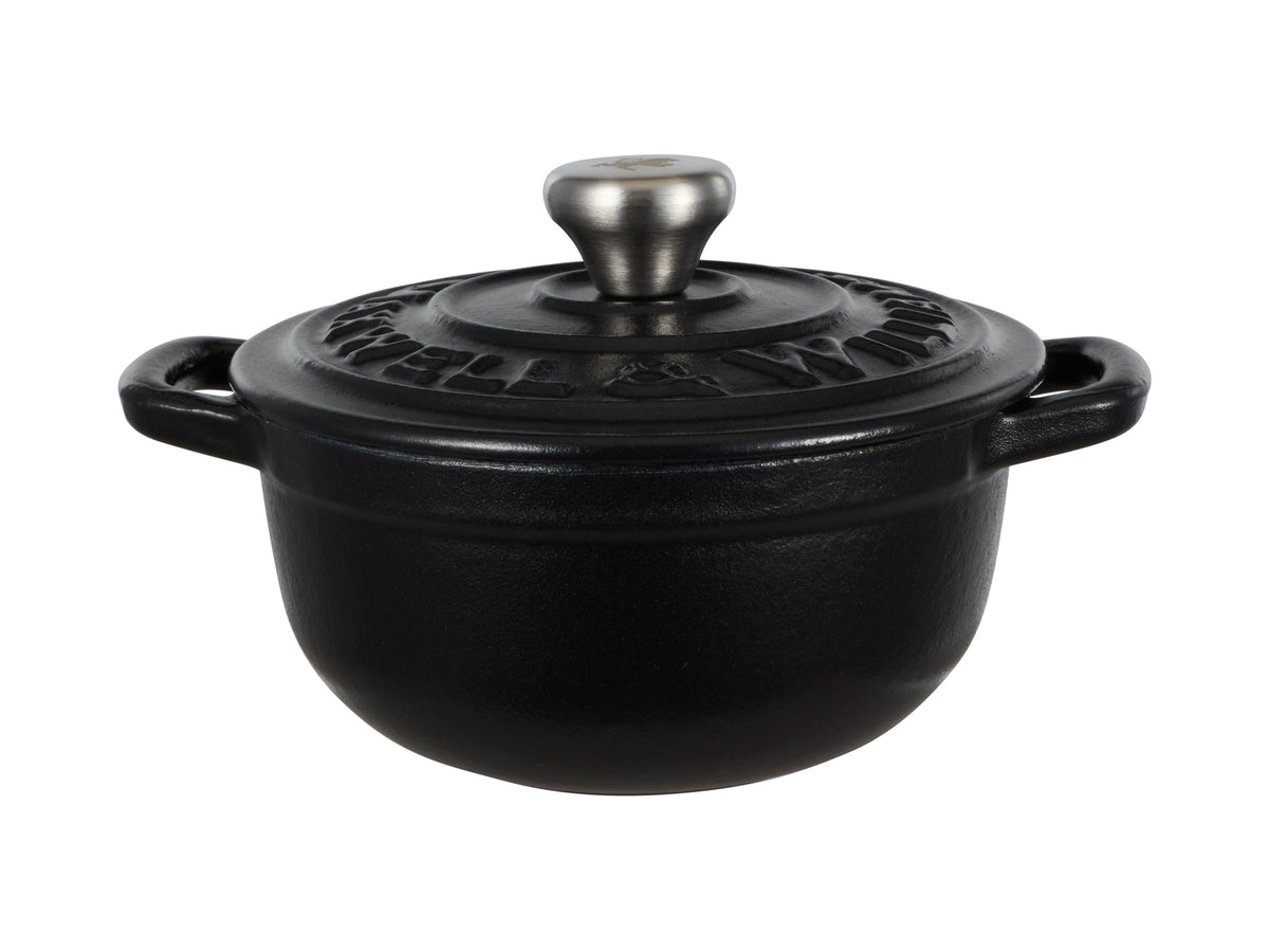 MW Cast Iron Cocotte Black 9.5cm / 260ML Gift Boxed