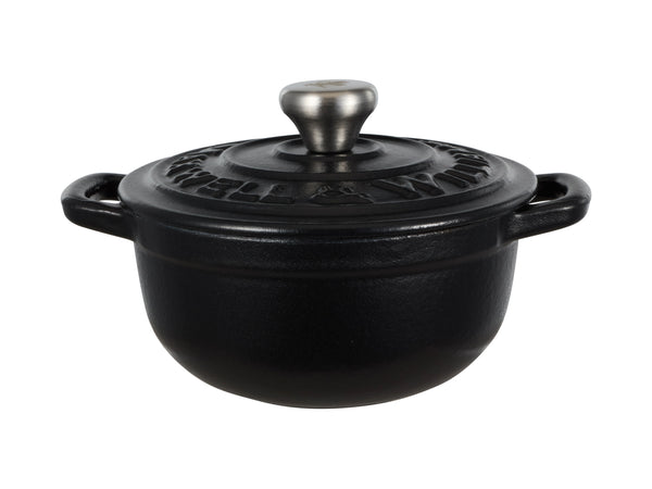 MW Cast Iron Cocotte Black 9.5cm / 260ML Gift Boxed