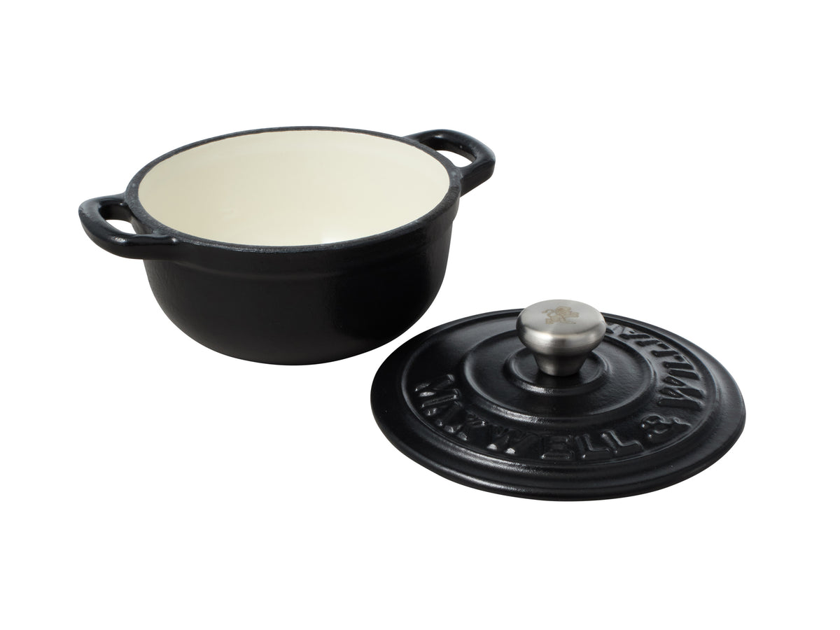 MW Cast Iron Cocotte Black 9.5cm / 260ML Gift Boxed