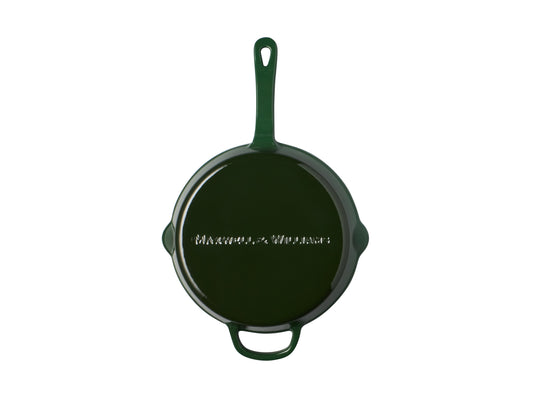 MW Cast Iron Frypan English Racing Green 26cm Gift Boxed