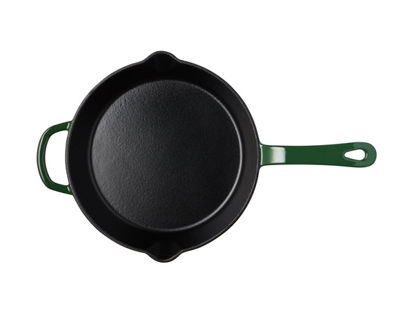 MW Cast Iron Frypan English Racing Green 26cm Gift Boxed