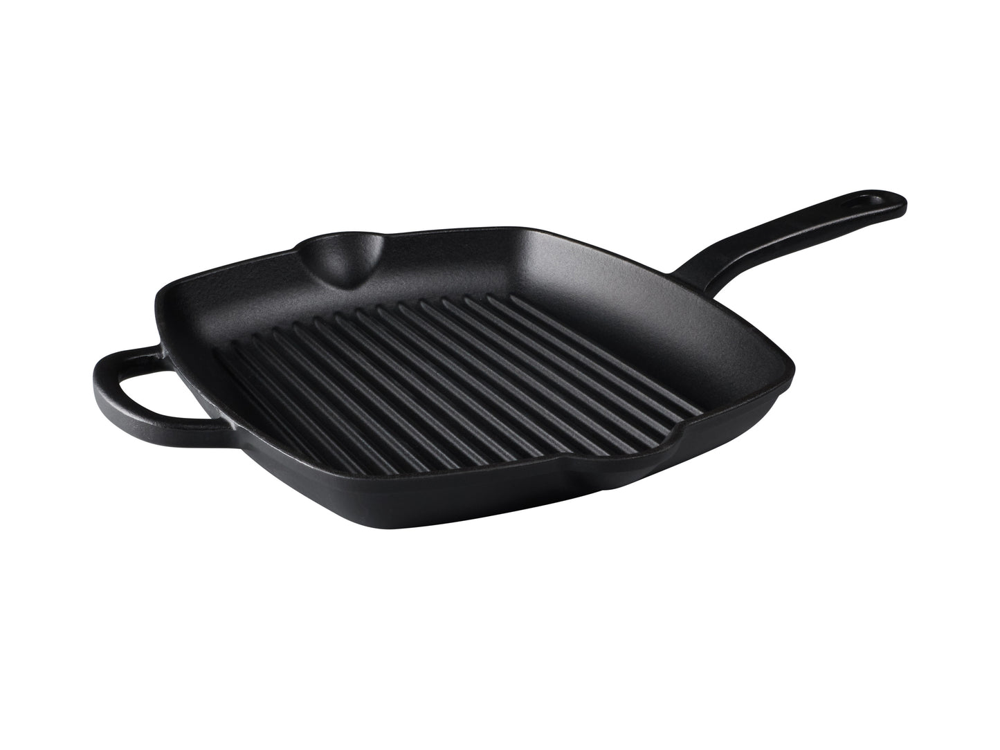 MW Cast Iron Grill pan Black 26cm Gift Boxed