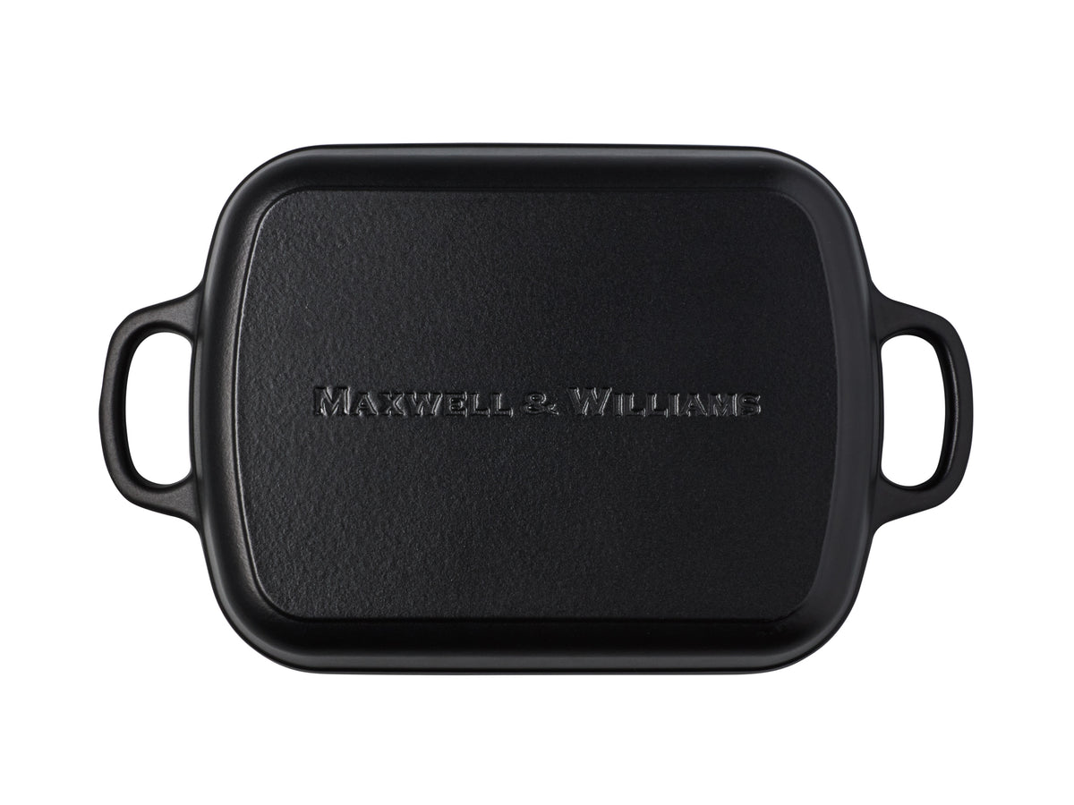 MW Cast Iron Roaster Black 28x21cm / 3L Gift Boxed
