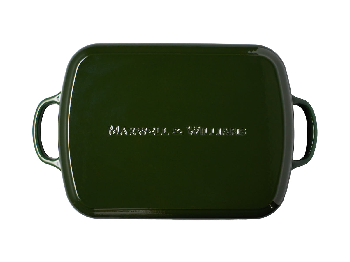 MW Cast Iron Roaster English Racing Green 34x26cm / 5L Gift Boxed