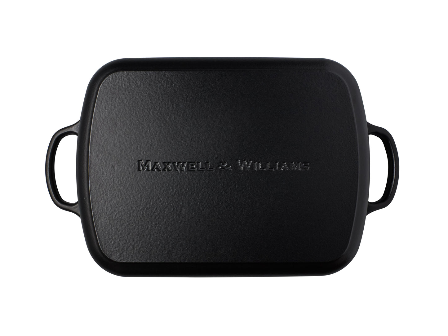MW Cast Iron Roaster Black 34x26cm / 5L Gift Boxed