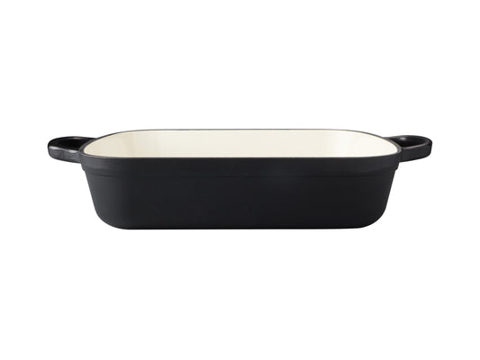 MW Cast Iron Roaster Black 34x26cm / 5L Gift Boxed