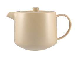 Maxwell & Williams Cafe Life Teapot With Infuser 1L Sand Gift Boxed
