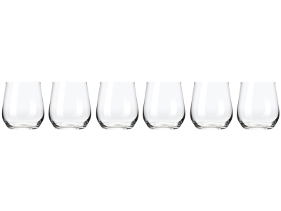 Maxwell & Williams Cosmopolitan Stemless Wine Glass 455ML Set of 6 Gift Boxed