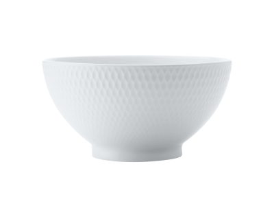 Maxwell & Williams White Basics Diamonds Rice Bowl 12.5cm