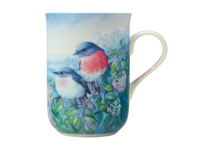 Maxwell & Williams Birds Of Australia Kathrine Castle Mug Rose Robin  300ml