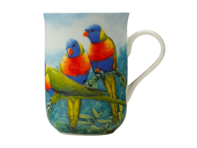 Maxwell & Williams Birds Of Australia Kathrine Castle Mug Lorikeet  300ml