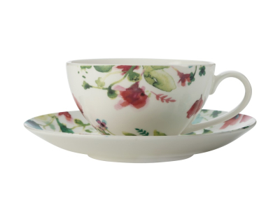 Maxwell & Williams Primavera Coupe Cup & Saucer  250ml