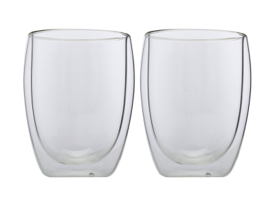 Maxwell & Williams Blend Double Wall Cup 350ML Set of 2  350ml