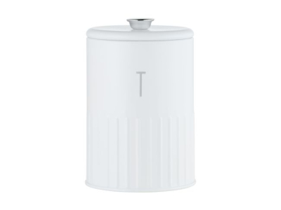 Maxwell & Williams Astor Tea Canister 11x17cm 1.35L White