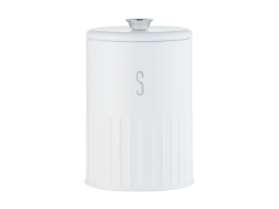 Maxwell & Williams Astor Sugar Canister 11x17cm 1.35L White