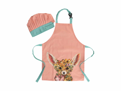 Maxwell & Williams Marini Ferlazzo Wild Planet Kids Apron & Hat Set Fennec Fox