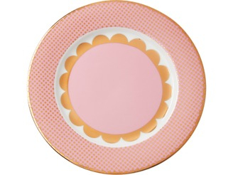 Maxwell & Williams Teas & C's Regency Rim Plate 19.5cm Pink Gift Boxed