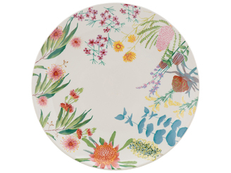 Maxwell & Williams Royal Botanic Gardens Native Blooms Coupe Entrée Plate 23cm