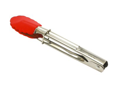 Maxwell & Williams Grabbers Mini Tongs 18cm Silicone Red